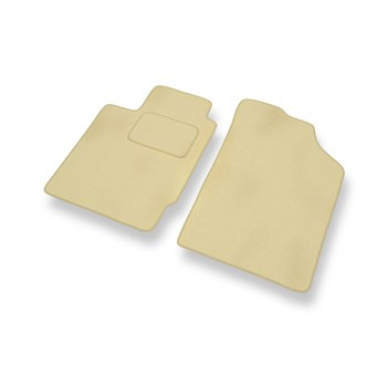 Velour gulvmåtter til Renault Thalia I Sedan (2001-2008) - beige