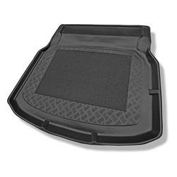 Gulvmåtte til bagagerum Mercedes-Benz C-Klasse W204 Limousine (04.2007-02.2014) - foldbare bagsæder; uden venstre fordybning