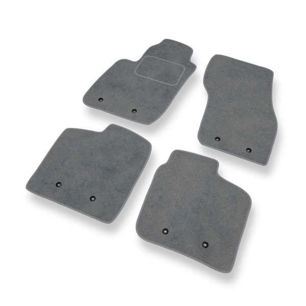Velour gulvmåtter til Volvo V40 I Stationcar (1995-2004) - grå