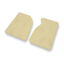 Velour gulvmåtter til Ford Mustang IV Coupé, Cabriolet (1994-2004) - beige