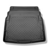 Gulvmåtte til bagagerum Mercedes-Benz E-Klasse W212 Limousine (03.2009-03.2016) - uden fordybninger; bagagerumsarealet stiger ved bagsæderne