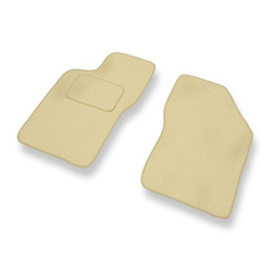 Velour gulvmåtter til Alfa Romeo 155 Sedan (1992-1998) - beige