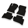 Velour gulvmåtter til Jaguar F-Pace SUV (2016-....) - sort