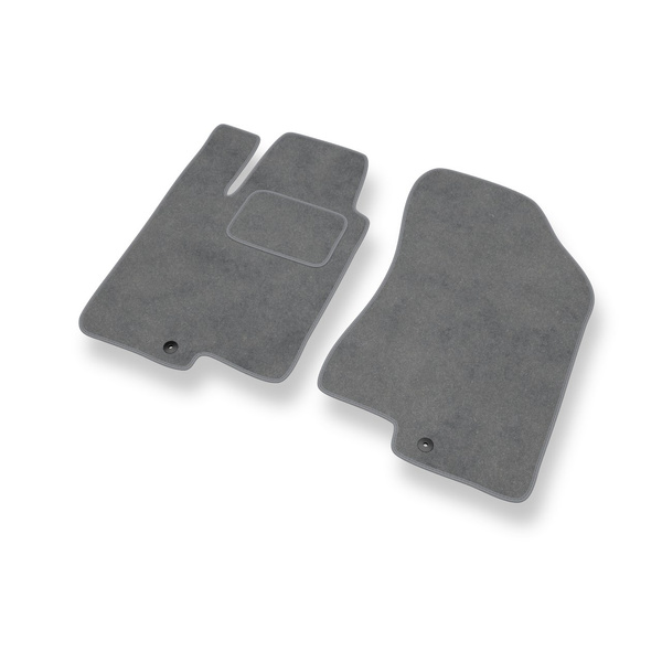 Velour gulvmåtter til Hyundai Sonata IV Sedan (2005-2009) - grå