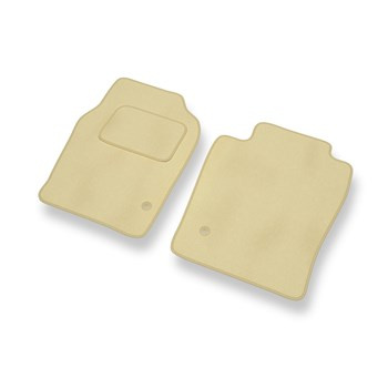 Velour gulvmåtter til Toyota Previa II Minivan (2000-2006) - beige