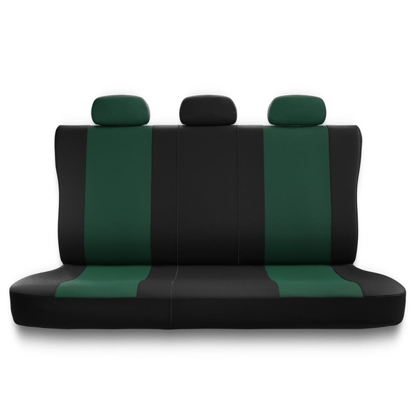 Universelle sædebetræk til biler til Audi A1 I, II, III (2010-....) - grön
