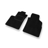 Velour gulvmåtter til Lancia Ypsilon IV Hatchback (2011-2024) - sort