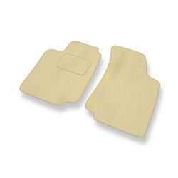 Velour gulvmåtter til Volkswagen Vento Sedan (1991-1998) - beige