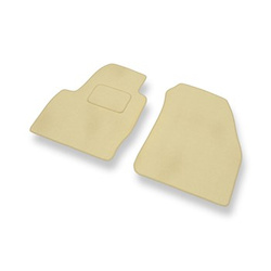 Velour gulvmåtter til Land Rover Range Rover Evoque (2011-2018) - beige