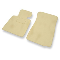 Velour gulvmåtter til BMW Z4 I E85, E86 (2002-2008) - beige