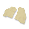 Velour gulvmåtter til Ford Mondeo II Hatchback, Stationcar, Sedan (1996-2000) - beige