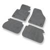 Velour gulvmåtter til Volkswagen Caddy III Cargo (2004-2015) - grå