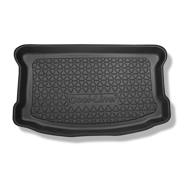 Gulvmåtte til bagagerum Toyota Yaris III Hatchback (09.2011-08.2020) - øverste bagagerum; Også til hybrid