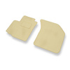 Velour gulvmåtter til Fiat Sedici Crossover (2005-2014) - beige