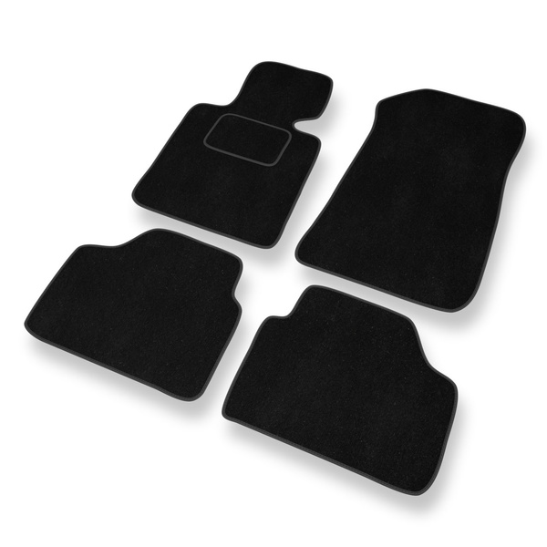 Velour gulvmåtter til BMW X1 I E84 SAV (2009-2015) - sort