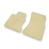 Velour gulvmåtter til BMW 5-serie M5 IV E60 Limousine (2005-2010) - beige