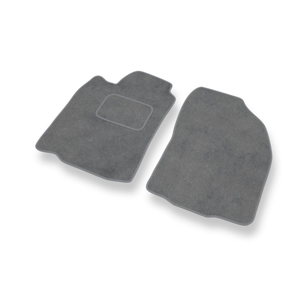 Velour gulvmåtter til Mitsubishi Pajero Sport I SUV (1996-2008) - grå