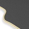 Velour gulvmåtter til Nissan Qashqai I (2007-2013) - beige