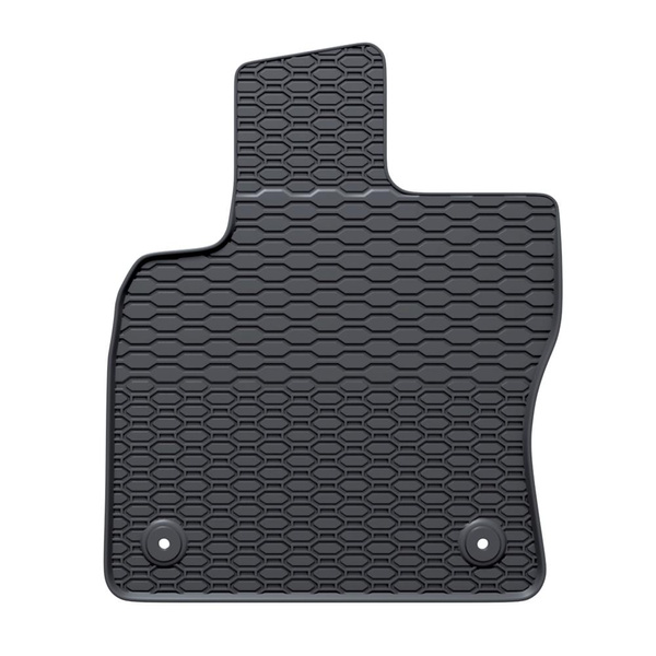 Gummigulvmåtter til biler Volkswagen Touran III Minivan (2015-....) - sort - 3 stk.