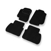 Velour gulvmåtter til Saab 9-5 I Stationcar, Sedan (1997-2010) - sort