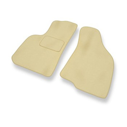 Velour gulvmåtter til Daewoo Lanos Hatchback, Sedan (1997-2008) - beige