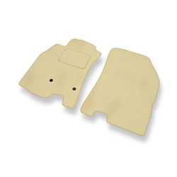 Velour gulvmåtter til Renault Megane III (2008-2016) - beige