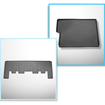 Bagagerumsmåtte og bilmåttesæt TPE skræddersyet til: Ford Tourneo Custom L2 Vare