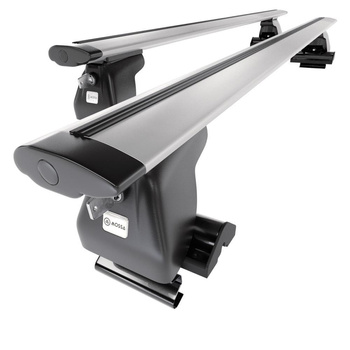 Tagbagagebærer til bil Chrysler PT Cruiser Minivan (2001-2010) - sølv bagagebære