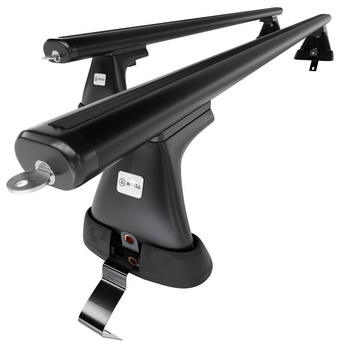 Tagbagagebærer til bil Fiat Bravo Hatchback (2007-2014) - sort bagagebærer til t