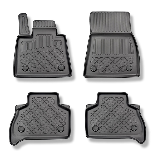 TPE-gulvmåtter til BMW X5 G05 SAV (11.2018-....) - 5 eller 7 pladser; ingen tredje række; også med Hybrid-drev