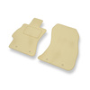 Velour gulvmåtter til Subaru Forester IV SUV (2012-2018) - beige