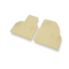Velour gulvmåtter til Renault Kangoo II Varevogn (2012-2021) - beige