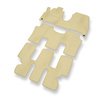 Velour gulvmåtter til Lancia Phedra Minivan (2002-2010) - beige