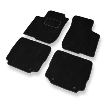 Velour gulvmåtter til Audi A3 I 8L Hatchback (1996-2003) - sort