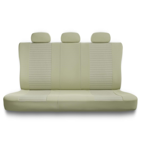 Universelle sædebetræk til biler til Mitsubishi Galant VII, VIII, IX (1992-2012) - Typ 1 (beige)