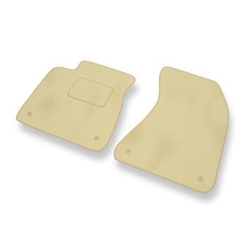 Velour gulvmåtter til Audi A8 III D4 Limousine (2010-2017) - beige