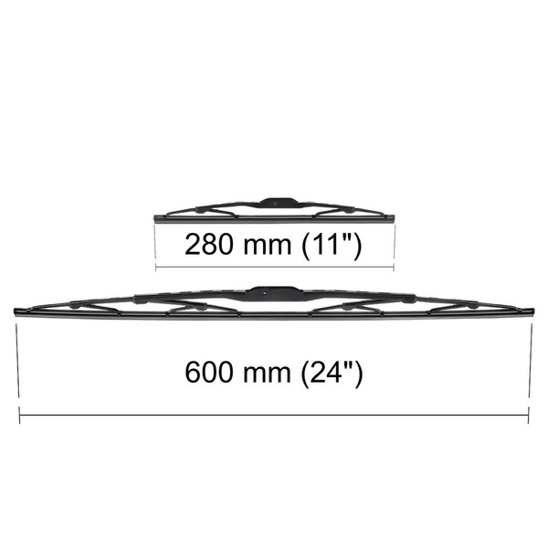 Vinduesviskere til forruden til Mitsubishi Colt VI Hatchback, Cabriolet (04.2004-04.2013) - Standard viskerblade