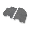 Velour gulvmåtter til Chevrolet Lacetti Hatchback, Stationcar, Sedan (2003-2009) - grå