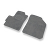 Velour gulvmåtter til Chevrolet Spark I M200/M250 Hatchback (2005-2009) - grå