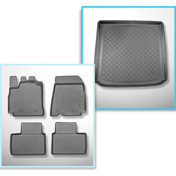 Bagagerumsmåtte og bilmåttesæt TPE skræddersyet til: Renault Arkana SUV (03.2021