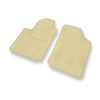 Velour gulvmåtter til Citroen C3 I Hatchback, Cabriolet (2002-2009) - beige