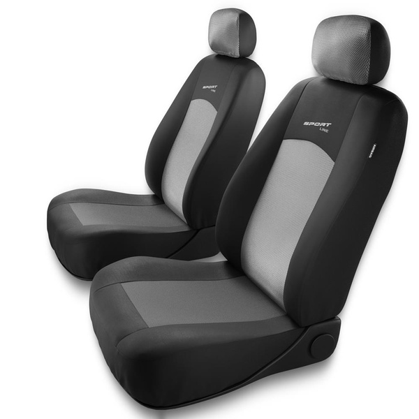 Universelle sædebetræk til biler til Citroen C4 I, II (2004-2017) - ljusgrå