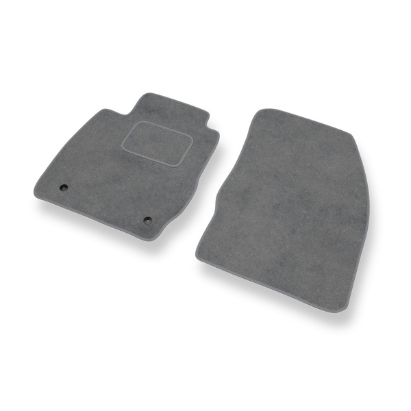 Velour gulvmåtter til Ford Fiesta VI Hatchback, Varevogn (2008-2012) - grå