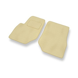 Velour gulvmåtter til Hyundai Terracan (2001-2006) - beige