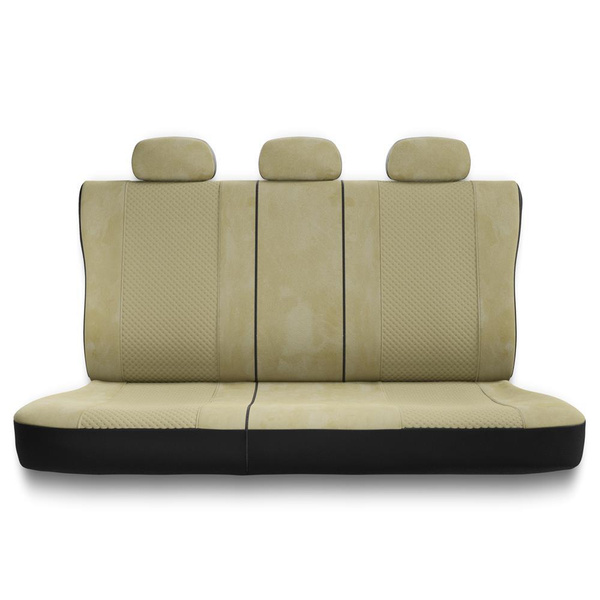 Universelle sædebetræk til biler til Toyota Corolla Verso I, II (2001-2009) - beige