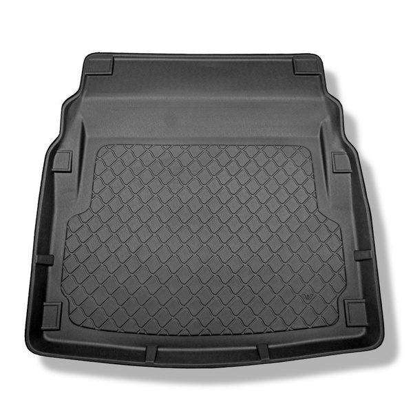 Gulvmåtte til bagagerum Mercedes-Benz E-Klasse W212 Limousine (03.2009-03.2016) - uden fordybninger; bagagerumsarealet stiger ved bagsæderne