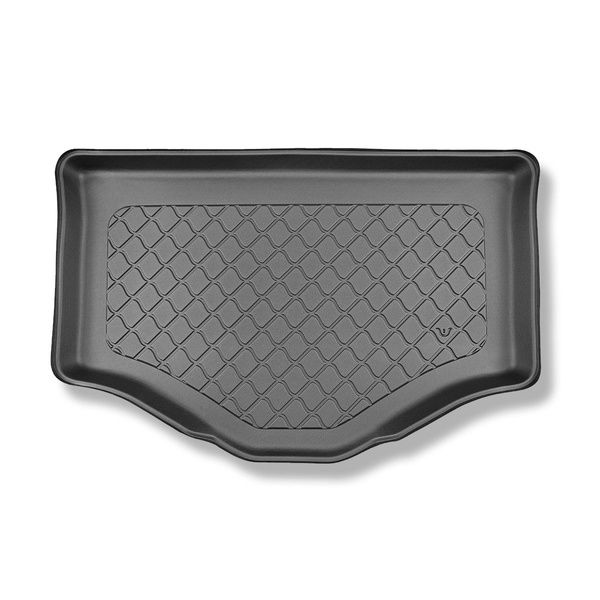 Gulvmåtte til bagagerum Mitsubishi Space Star Hatchback (03.2013-11.2019) - nederste bagagerum; uden bagagerumshylde