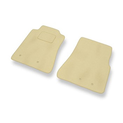 Velour gulvmåtter til Ford Mustang V Coupé, Cabriolet (2005-2014) - beige