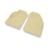 Velour gulvmåtter til Nissan Almera I Hatchback, Sedan (1995-2000) - beige