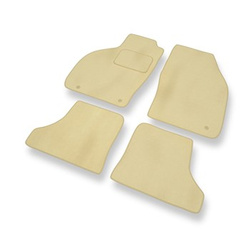 Velour gulvmåtter til Saab 9-3 I Coupé, Hatchback, Cabriolet (1998-2002) - beige